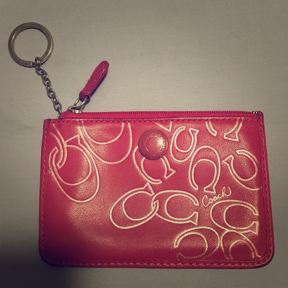 Pink Coach wallet